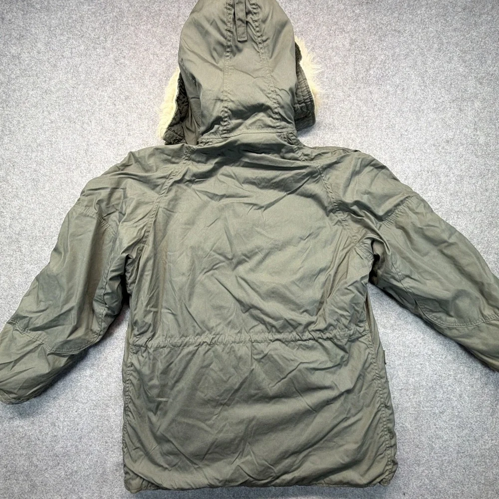 Vintage 1980 US Military N-3B Extreme Cold Weather Parka Medium Lancer MIL-P-627